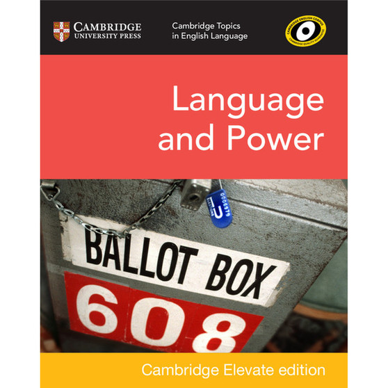 DIGITAL - Cambridge Topics in English Language Language and Power Digital Edition (2 Years) - ISBN 9781108442602