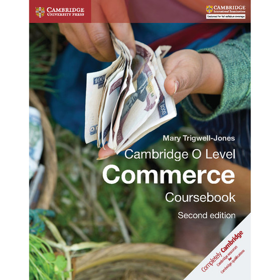DIGITAL - Cambridge O Level Commerce Coursebook - ISBN 9781107579095
