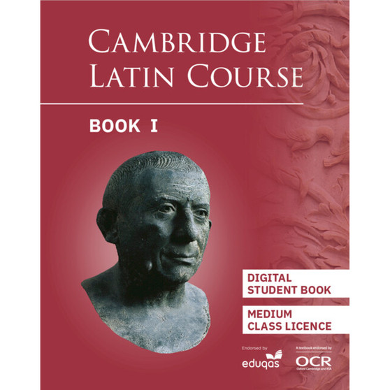 DIGITAL - Cambridge Latin Course Student Book 1 - Digital Version - Medium Class Licence (1 Year Access) (5th edition) - ISBN 9781009420747