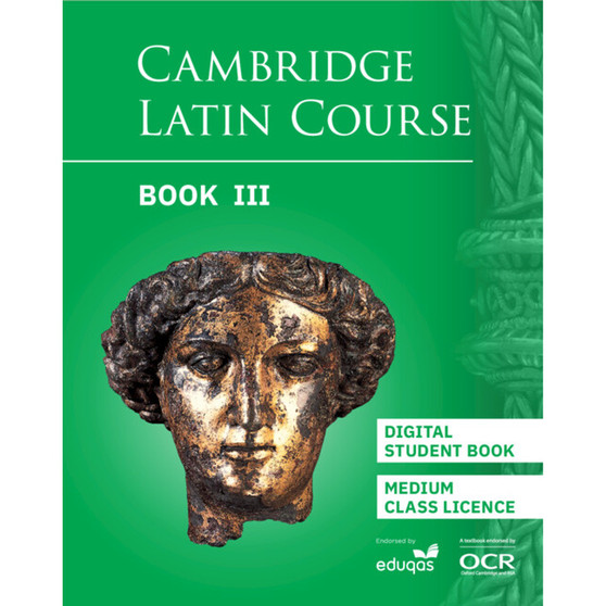DIGITAL - Cambridge Latin Course Student Book 3 - Digital Version - Medium Class Licence (1 Year Access) 5th Edition - ISBN 9781009420785