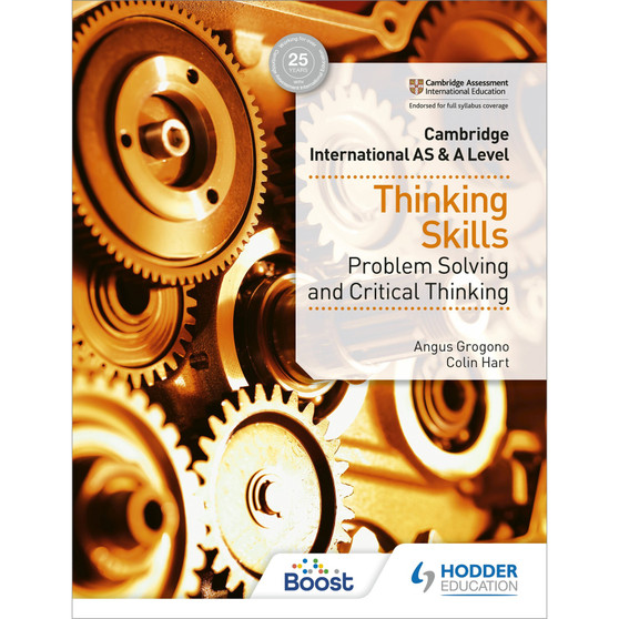 DIGITAL - Cambridge International AS & A Level Thinking Skills Boost eBook - ISBN 9781398353053