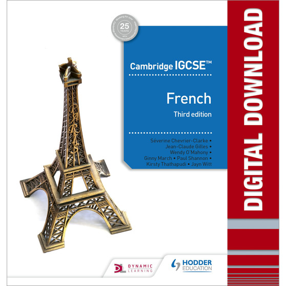 DIGITAL - Cambridge IGCSE™ French Online Teacher Guide with Audio Third Edition - ISBN 9781510447776