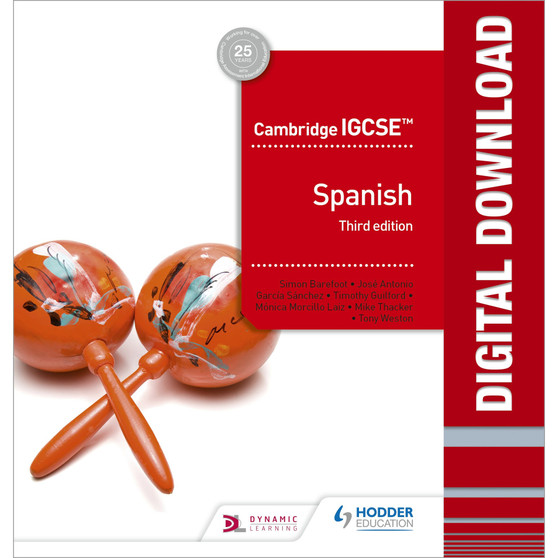 DIGITAL - Cambridge IGCSE™ Spanish Online Teacher Guide with Audio Third Edition - ISBN 9781510448568