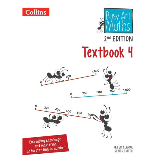 Busy Ant Maths (2nd edition) - Textbook 4 - ISBN 9780008613754