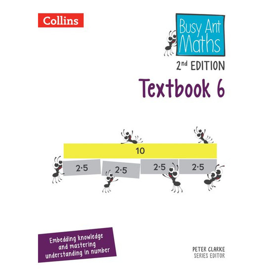 Busy Ant Maths (2nd edition) - Textbook 6 - ISBN 9780008613778