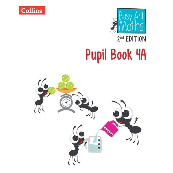 Busy Ant Maths Euro (2nd edition) - Pupil Book 4A - ISBN 9780008703172