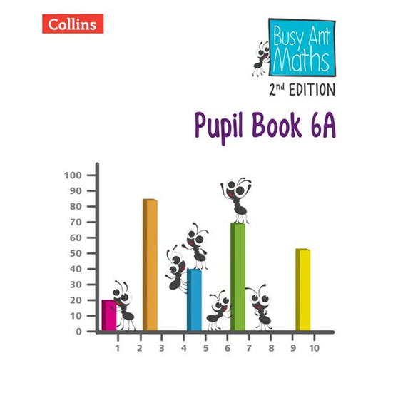 Busy Ant Maths Euro (2nd edition) - Pupil Book 6A - ISBN 9780008703233
