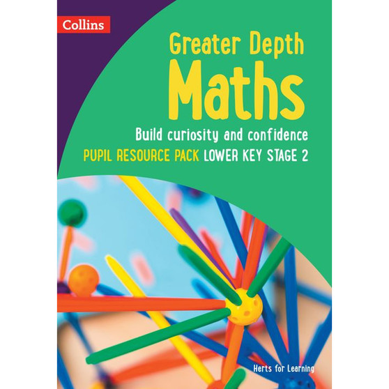 Herts for Learning - Greater Depth Maths Pupil Resource Pack Lower Key Stage 2 - ISBN 9780008454906