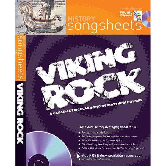 Songsheets - Viking Rock: A cross-curricular song by Matthew Holmes - ISBN 9780713683110