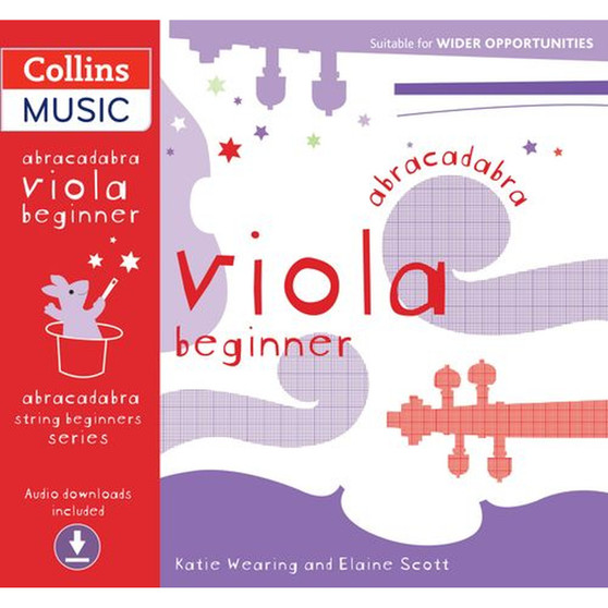Abracadabra Strings Beginners - Abracadabra Viola Beginner (Pupil's book + Download): (First edition) - ISBN 9780713678390