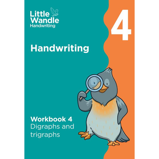 Little Wandle Handwriting - Workbook 4: Digraphs and trigraphs - ISBN 9780008800321