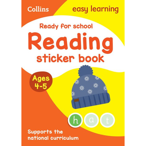 Easy Learning - Ready for school: reading Sticker Book Ages 4-5 - ISBN 9780008775322