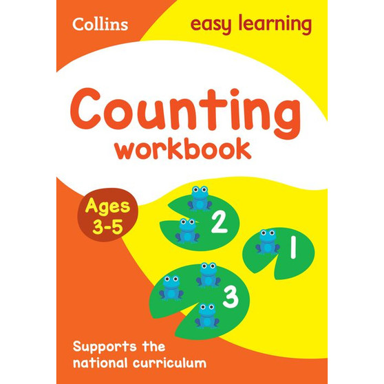 Collins Easy Learning Preschool - Counting Workbook Ages 3-5: Ideal for home learning - ISBN 9780008152284