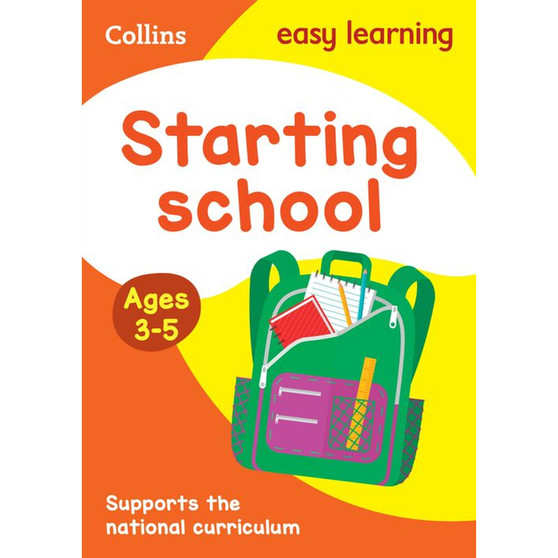 Collins Easy Learning Preschool - Starting School Ages 3-5: Ideal for home learning - ISBN 9780008151591