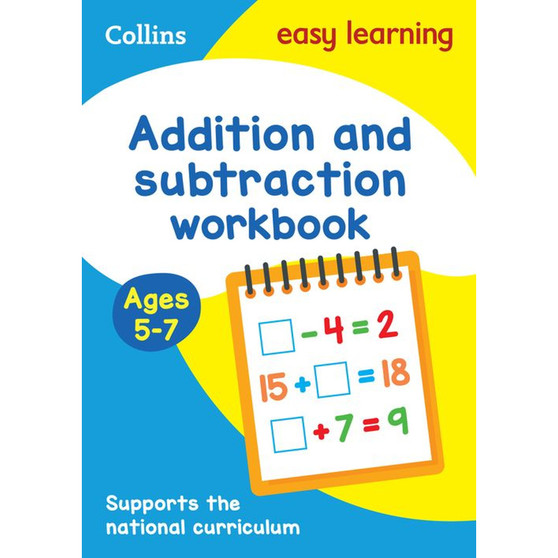 Collins Easy Learning KS1 - Addition and Subtraction Workbook Ages 5-7: Ideal for home learning - ISBN 9780008134297