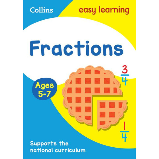Collins Easy Learning KS1 - Fractions Ages 5-7: Ideal for home learning - ISBN 9780008134440