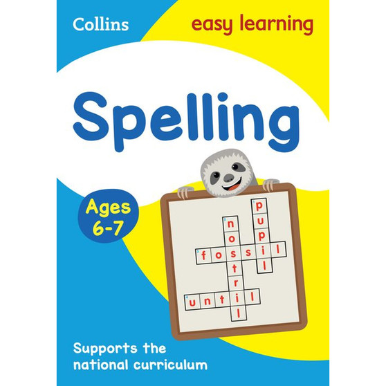 Collins Easy Learning KS1 - Spelling Ages 6-7: Ideal for home learning - ISBN 9780008134426