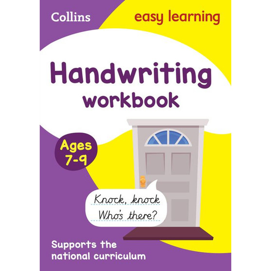 Collins Easy Learning KS2 - Handwriting Workbook Ages 7-9: Ideal for home learning - ISBN 9780008151430