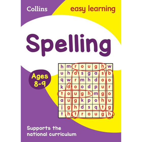 Collins Easy Learning KS2 - Spelling Ages 8-9: Ideal for home learning - ISBN 9780008134433