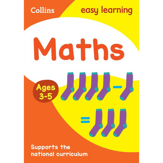 Collins Easy Learning Preschool - Maths Ages 3-5: Prepare for school with easy home learning - ISBN 9780008151539