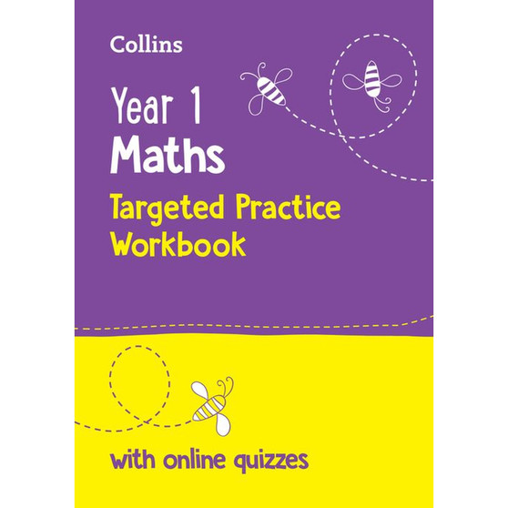 Collins KS1 Practice - Year 1 Maths Targeted Practice Workbook: Ideal for use at home and school (Second edition) - ISBN 9780008727796