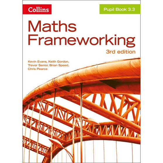 Maths Frameworking - KS3 Maths Pupil Book 3.3 - ISBN 9780007537792
