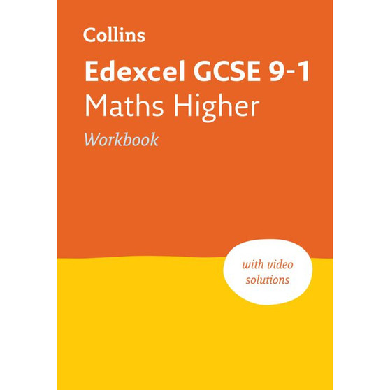 Collins GCSE Grade 9-1 Revision - Edexcel GCSE 9-1 Maths Higher Workbook: Ideal for the 2026 and 2027 exams - ISBN 9780008326692