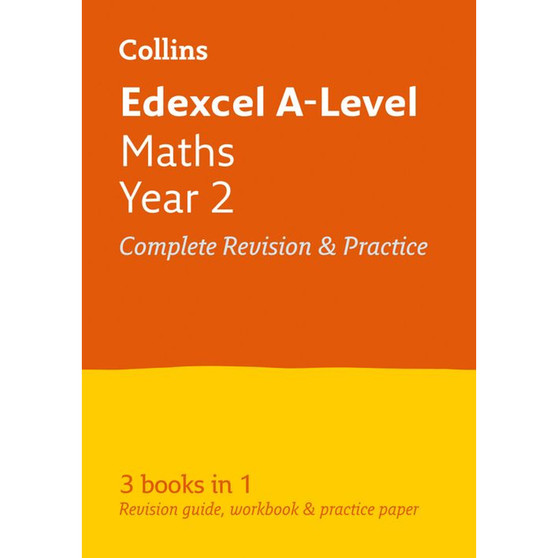 Collins A level Revision - Edexcel Maths A level Year 2 All-in-One Complete Revision and Practice: Ideal for the 2026 and 2027 exams - ISBN 9780008268527