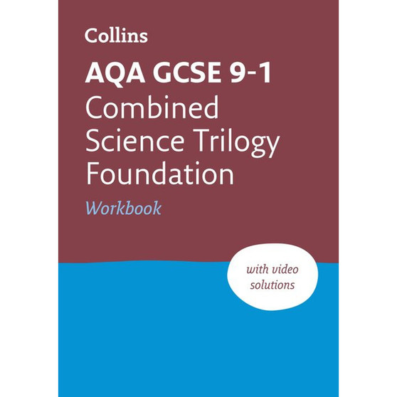 Collins GCSE Grade 9-1 Revision - AQA GCSE 9-1 Combined Science Foundation Workbook: Ideal for the 2026 and 2027 exams - ISBN 9780008326685