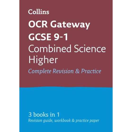 Collins GCSE Grade 9-1 Revision - OCR Gateway GCSE 9-1 Combined Science Higher All-in-One Complete Revision and Practice: Ideal for the 2026 and 2027 exams includes online edition - ISBN 9780008160814
