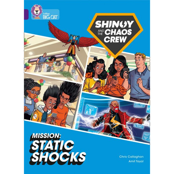 Collins Big Cat - Shinoy and the Chaos Crew Mission: Static Shocks: Band 08/Purple - ISBN 9780008454562