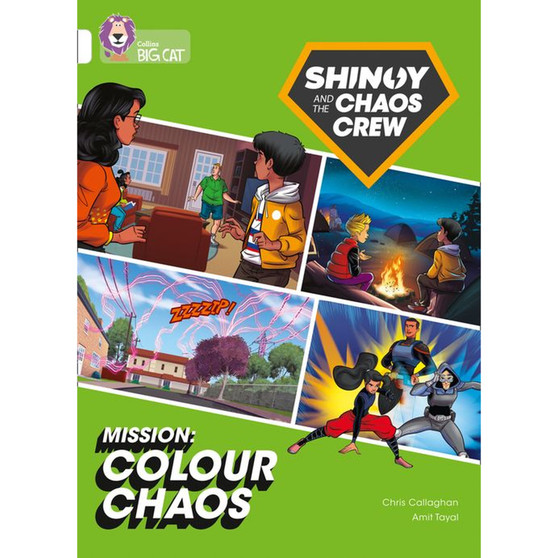 Collins Big Cat - Shinoy and the Chaos Crew Mission: Colour Chaos: Band 10/White - ISBN 9780008454715