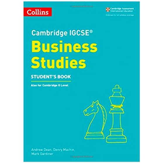 Collins Cambridge IGCSE Business Studies Student’s Book - ISBN 9780008258054