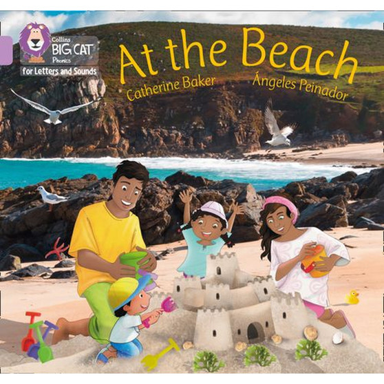 Collins Big Cat Phonics for Letters and Sounds - At the Beach: Band 00/Lilac - ISBN 9780008413545