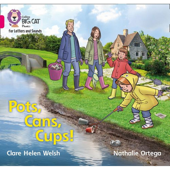 Collins Big Cat Phonics for Letters and Sounds - Pots, Cans, Cups!: Band 01B/Pink B - ISBN 9780008409821
