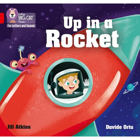 Collins Big Cat Phonics for Letters and Sounds - Up in a Rocket: Band 02A/Red A - ISBN 9780008251451
