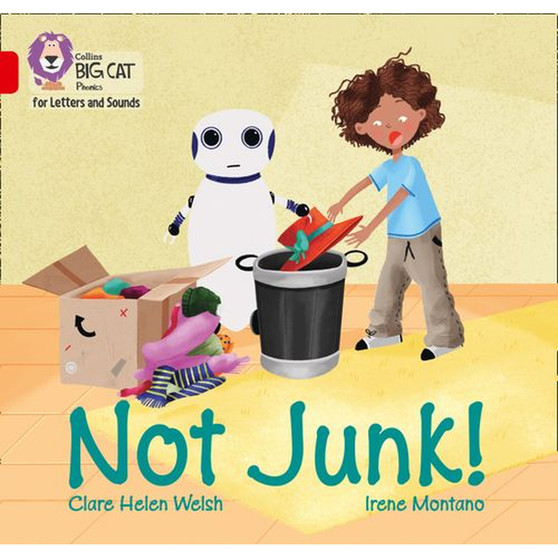 Collins Big Cat Phonics for Letters and Sounds - Not Junk!: Band 02A/Red A - ISBN 9780008379599