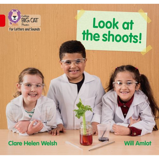 Collins Big Cat Phonics for Letters and Sounds - Look at the shoots!: Band 02B/Red B - ISBN 9780008379650