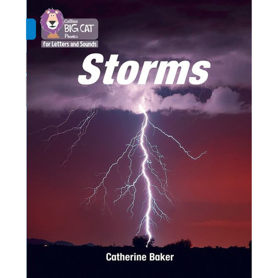Collins Big Cat Phonics for Letters and Sounds - Storms: Band 04/Blue - ISBN 9780008409906