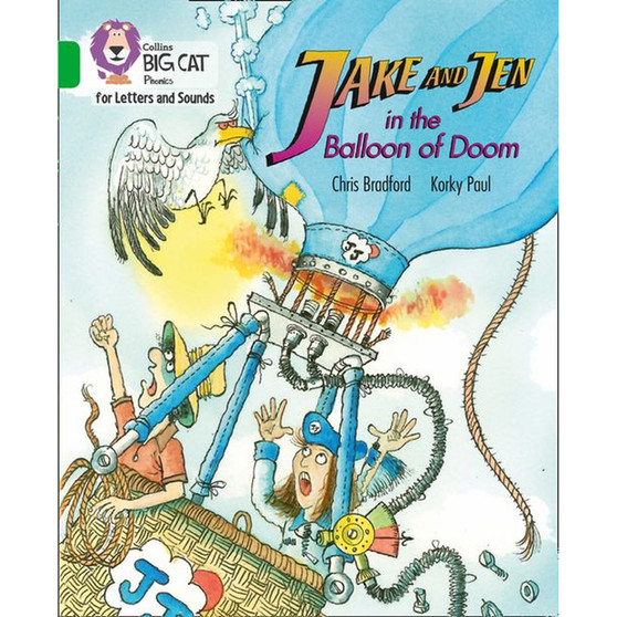 Collins Big Cat Phonics for Letters and Sounds - Jake and Jen and the Balloon of Doom: Band 05/Green - ISBN 9780008418427