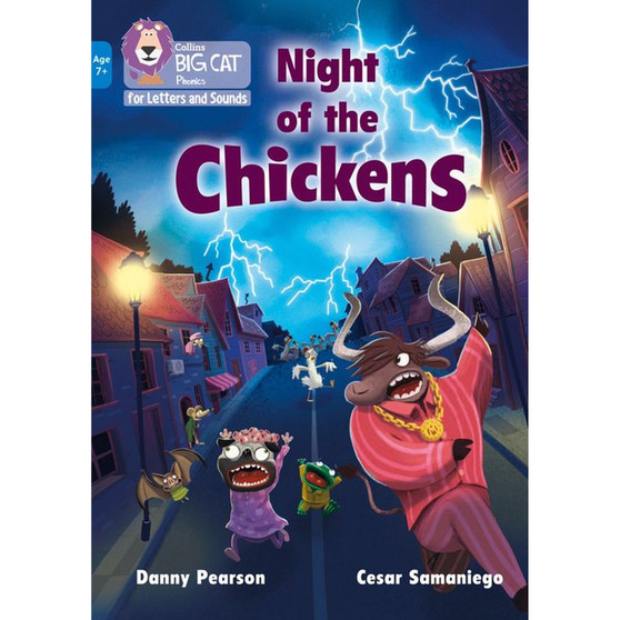 Collins Big Cat Phonics for Letters and Sounds – Age 7+ - Night of the Chickens: Band 04/Blue - ISBN 9780008446307