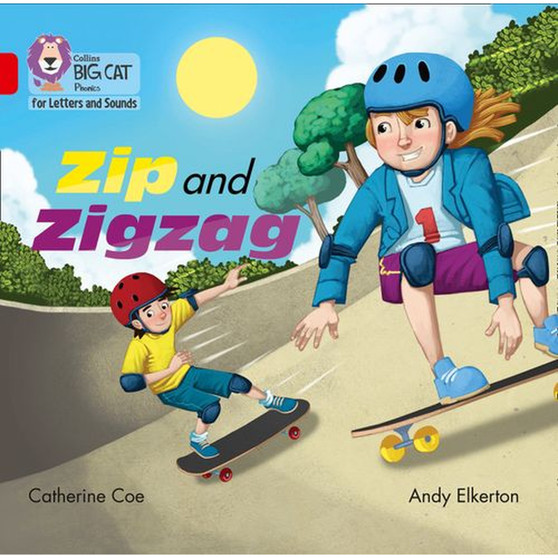 Collins Big Cat Phonics for Letters and Sounds - Zip and Zigzag Big Book: Band 02A/Red A - ISBN 9780008418045