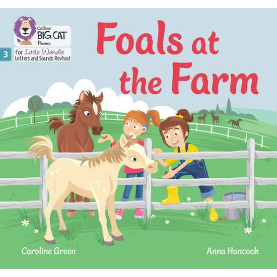 Big Cat Phonics for Little Wandle Letters and Sounds Revised - Foals at the Farm: Phase 3 Set 1 Blending practice - ISBN 9780008668266