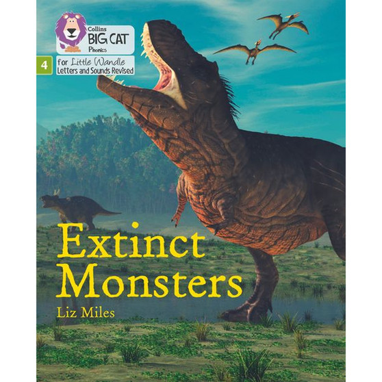 Big Cat Phonics for Little Wandle Letters and Sounds Revised - Extinct Monsters: Phase 4 Set 2 - ISBN 9780008504458