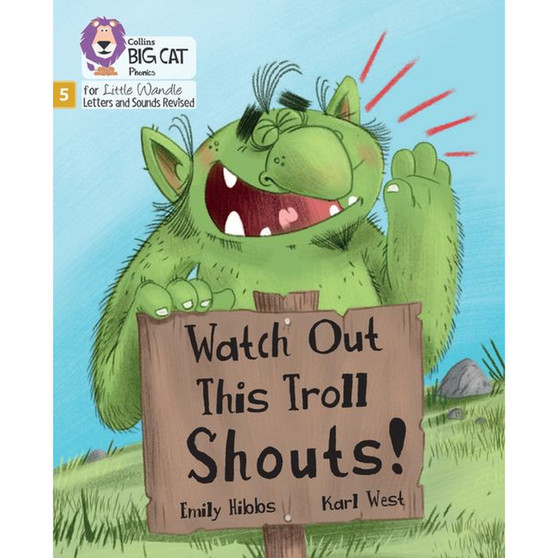 Big Cat Phonics for Little Wandle Letters and Sounds Revised - Watch Out This Troll Shouts!: Phase 5 Set 5 Stretch and challenge - ISBN 9780008539115