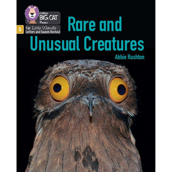 Big Cat Phonics for Little Wandle Letters and Sounds Revised - Rare and Unusual Creatures: Phase 5 Set 5 Stretch and challenge - ISBN 9780008539078
