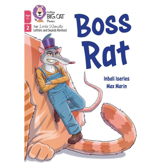 Big Cat Phonics for Little Wandle Letters and Sounds Revised – Age 7+ - Boss Rat: Phase 2 Set 4 - ISBN 9780008758066
