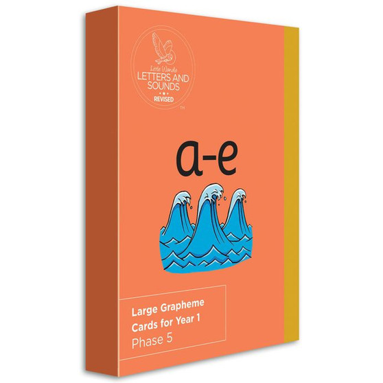 Big Cat Phonics for Little Wandle Letters and Sounds Revised - Large Grapheme Cards for Year 1: Phase 5 - ISBN 9780008563752