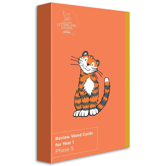 Big Cat Phonics for Little Wandle Letters and Sounds Revised - Review Word Cards for Year 1 (ready-to-use cards): Phase 5 - ISBN 9780008567583