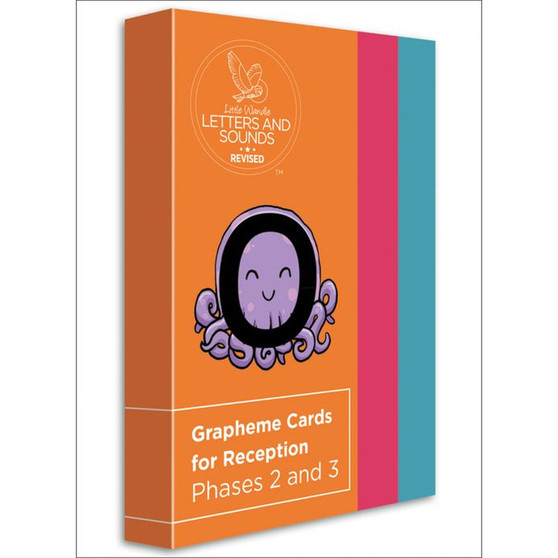 Big Cat Phonics for Little Wandle Letters and Sounds Revised - Grapheme Cards for Reception: Phases 2 and 3 - ISBN 9780008505974